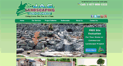 Desktop Screenshot of jaclandscapes.com